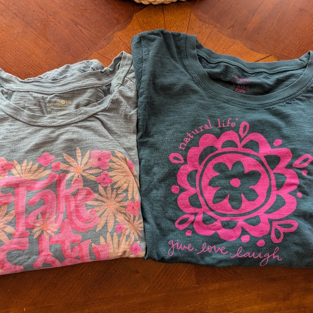 Natural Life Lot of 2 shirts XL